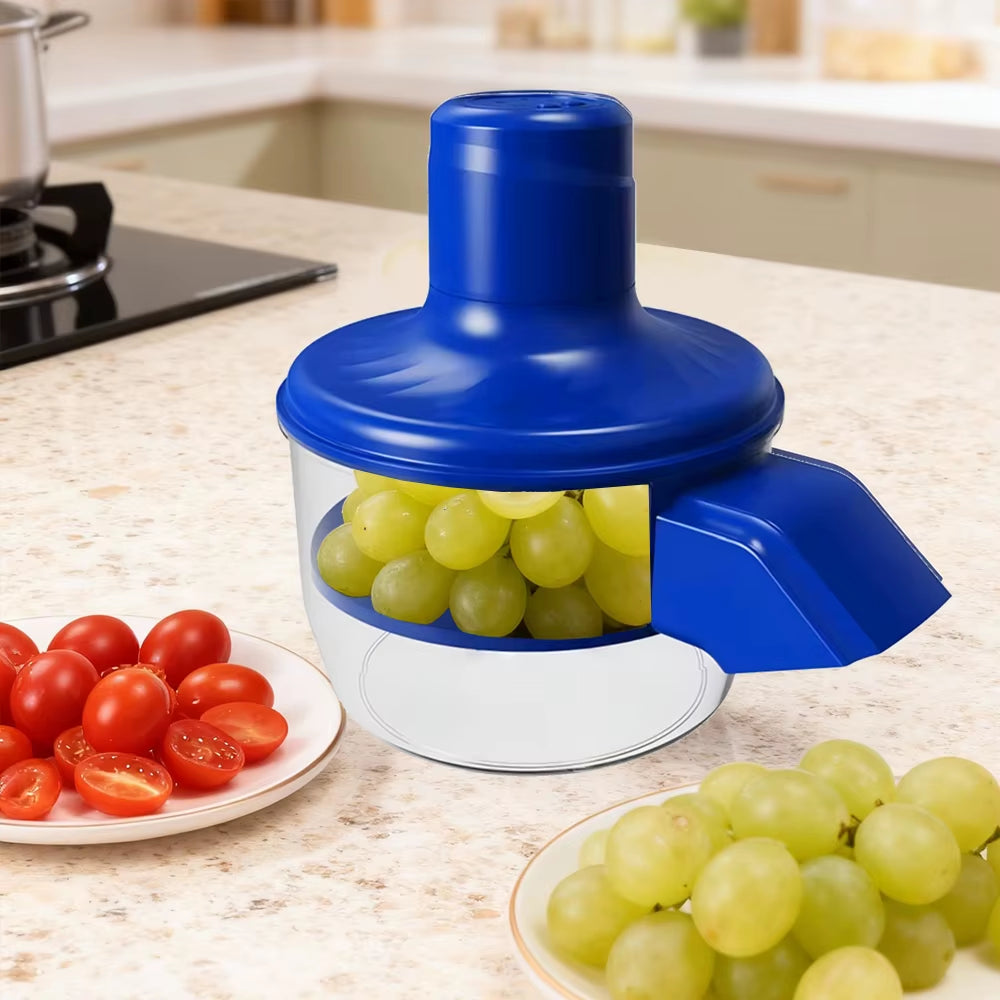 Automatic Electric Grape Peeler Machine - Hands-Free Skin Remover for Berries Fruits, Fruit Prep Tool, Effortless Peeling